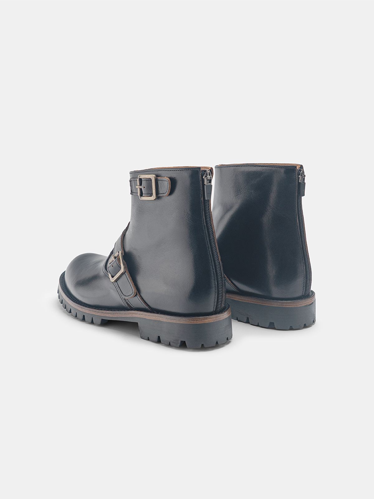 컬러콜라(COLOR COLLA) 60058 BK ENGINEER BOOTS