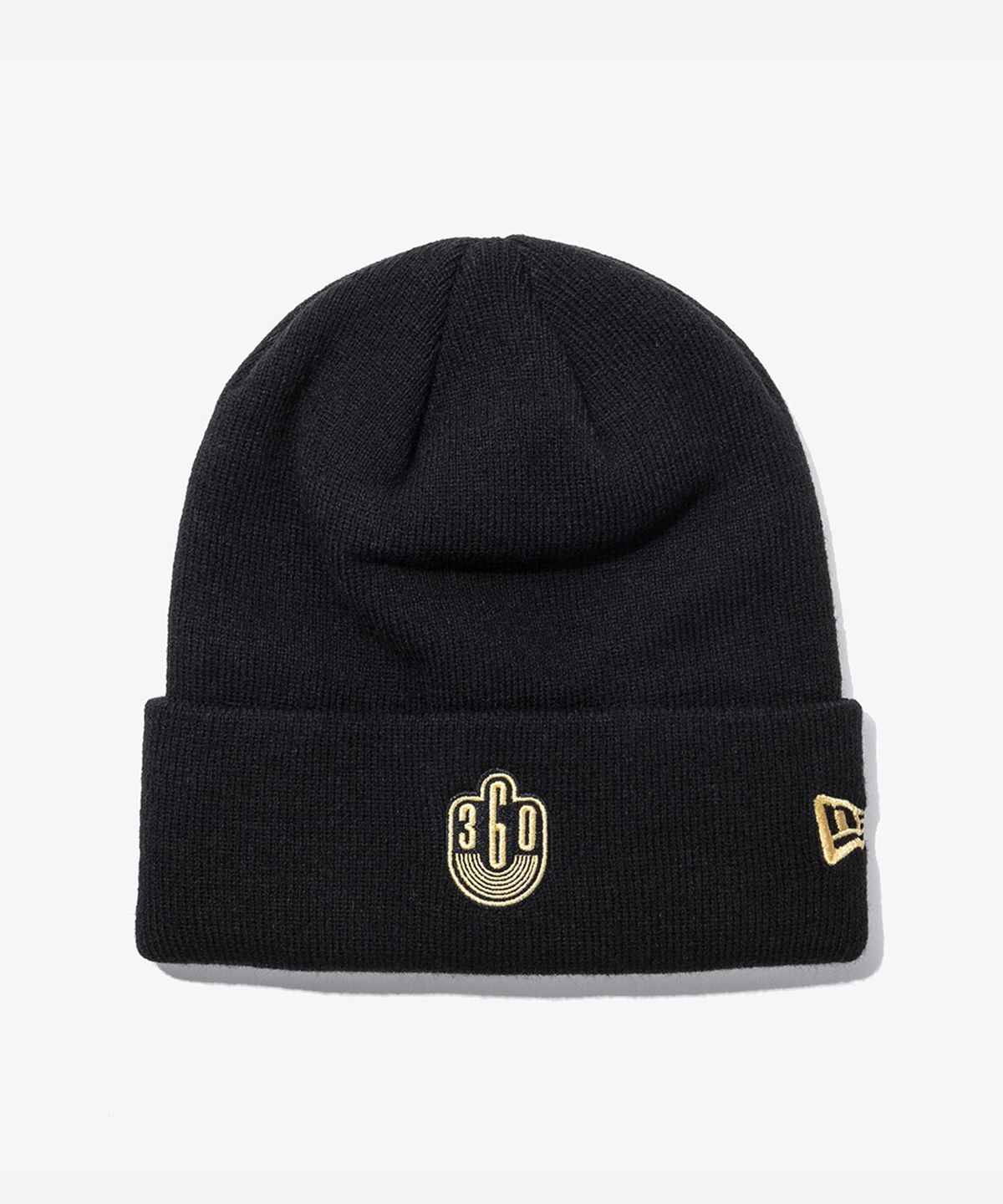 뉴에라(NEW ERA) CUFF BEANIE NEW ERA x 360 SOUNDS  BLK