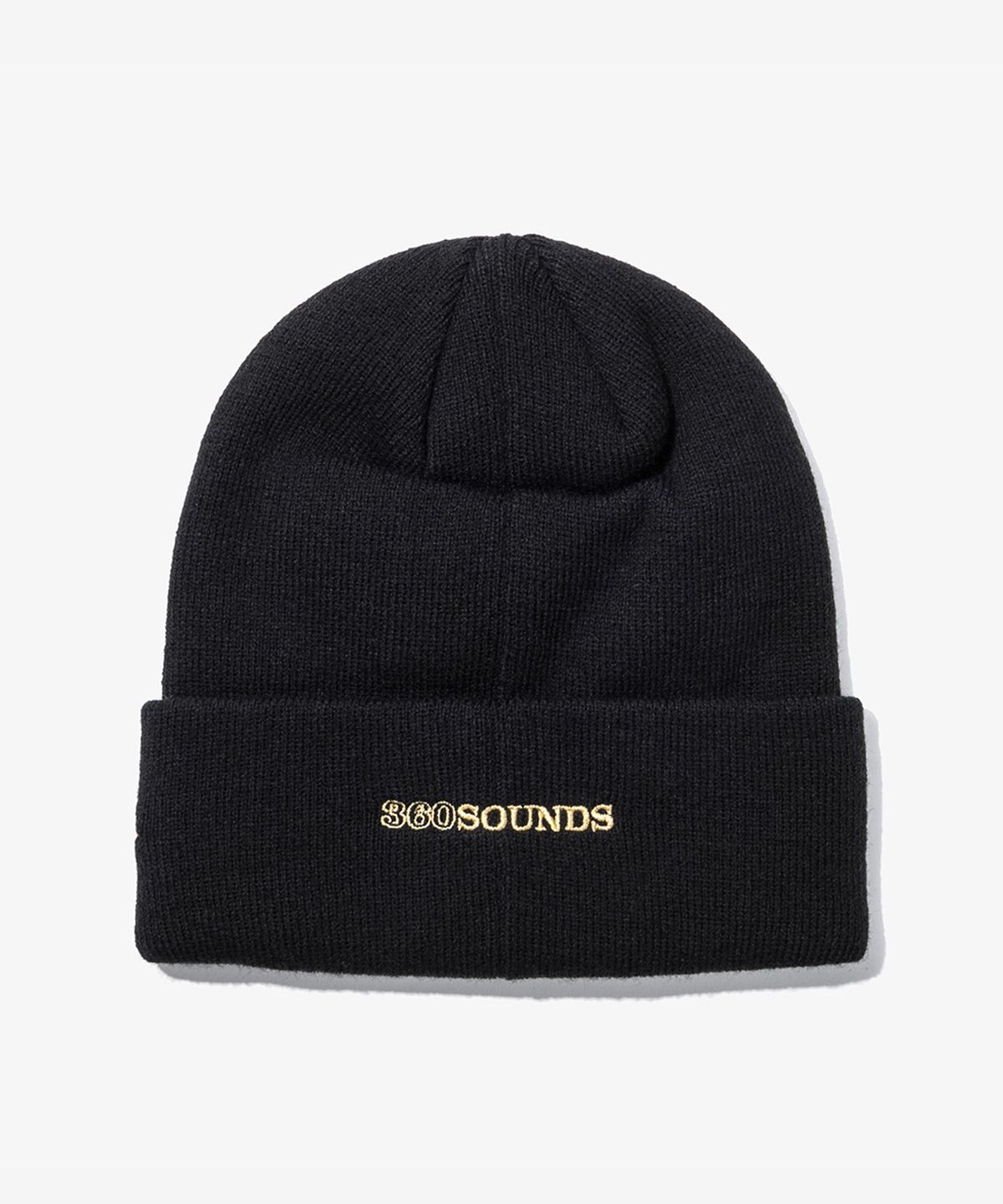 뉴에라(NEW ERA) CUFF BEANIE NEW ERA x 360 SOUNDS  BLK