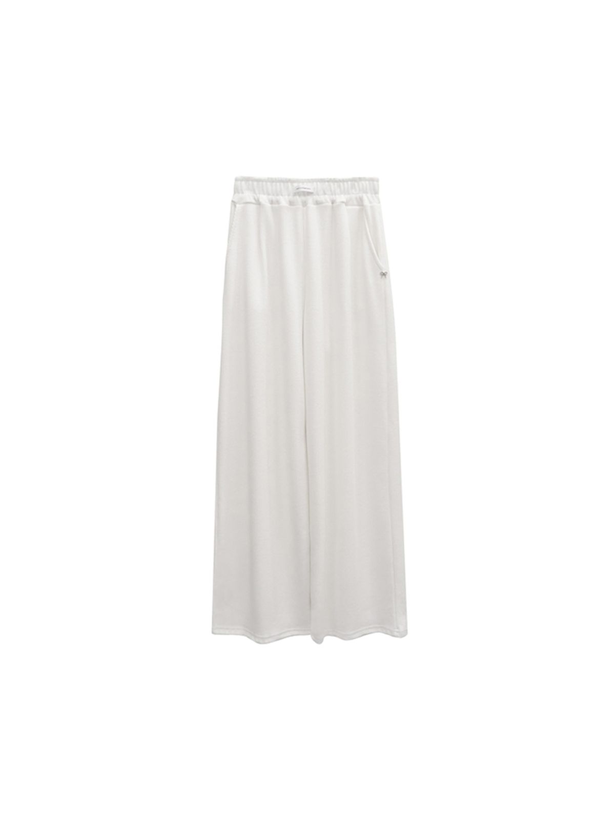핑크파인애플(PINK PINEAPPLE) DAILY WIDE RIB PANTS_WHITE