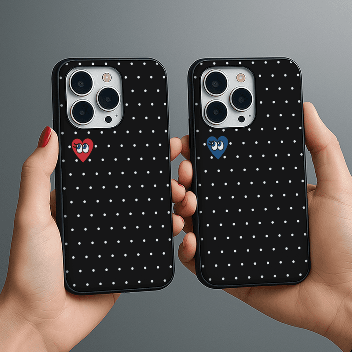 아칸(AKAN) Heart Dot 카드범퍼케이스