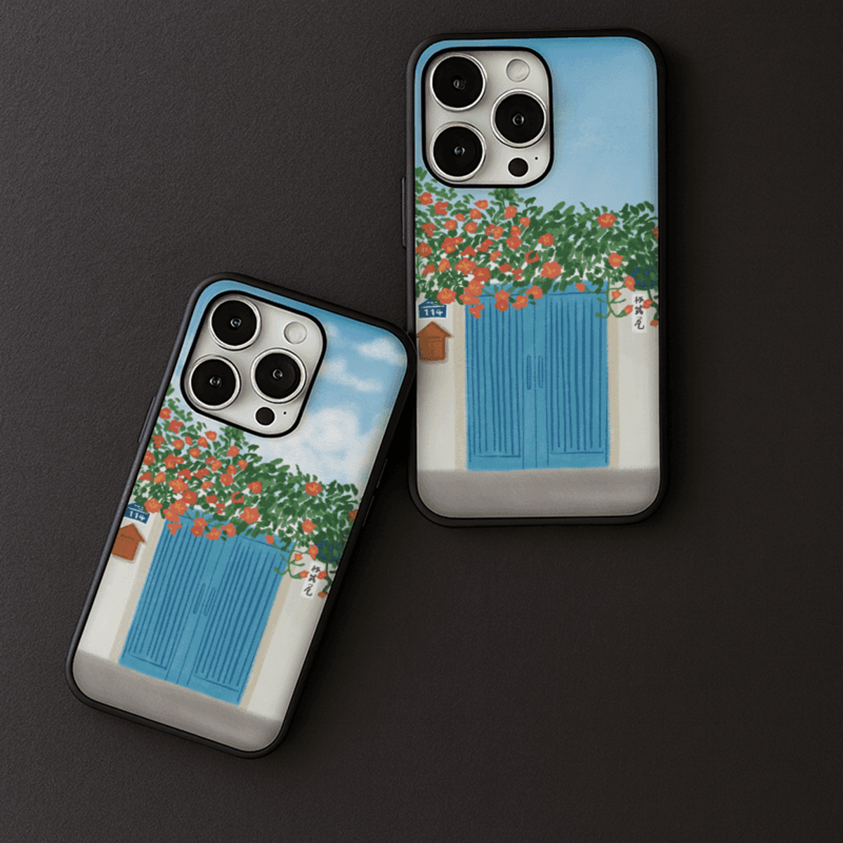 아칸(AKAN) 헤롱이 대문과능소화 카드범퍼케이스