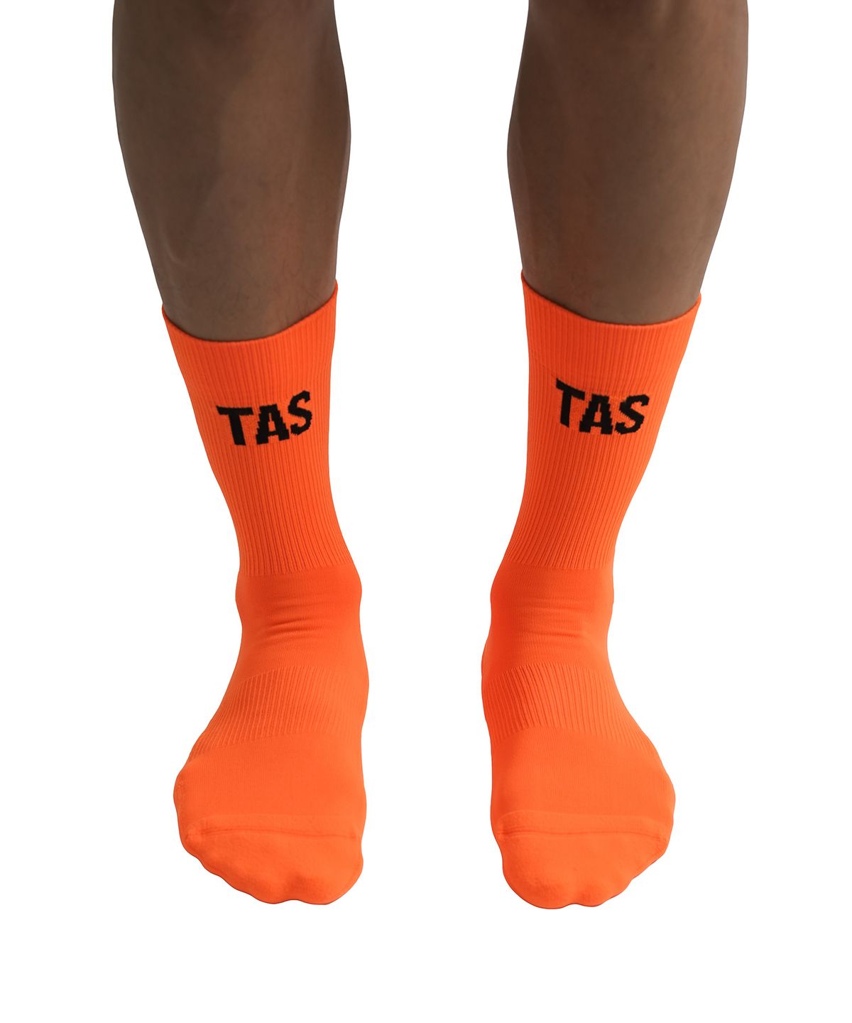 타스 (디아더생츄어리)(TAS (THEATHERSANCTUARY)) 생텀 로고 나일론 러닝 삭스 (오렌지)