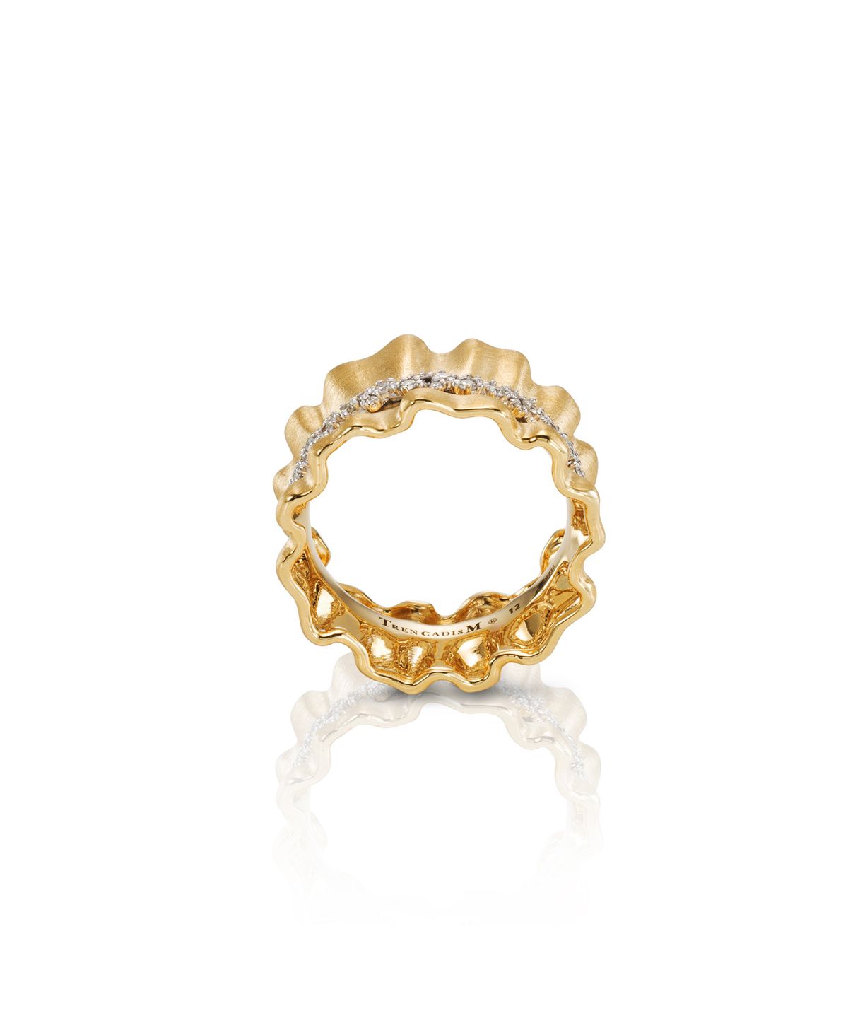 트렌카디즘(TRENCADISM) 다니엘 반지 / 18K 골드 / 링  DANIELLE_Ring_DNR11LCP