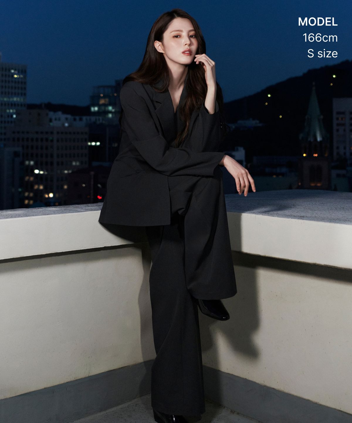 무신사 스탠다드 우먼(MUSINSA STANDARD WOMAN) 우먼즈 더블 브레스티드 블레이저 [그레이]