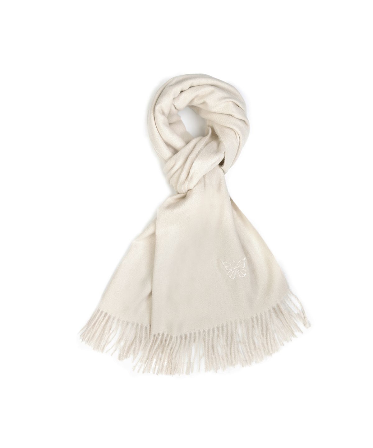 닉앤니콜(NICK&NICOLE) BUTTERFLY SOFT TOUCH MUFFLER_CREAM