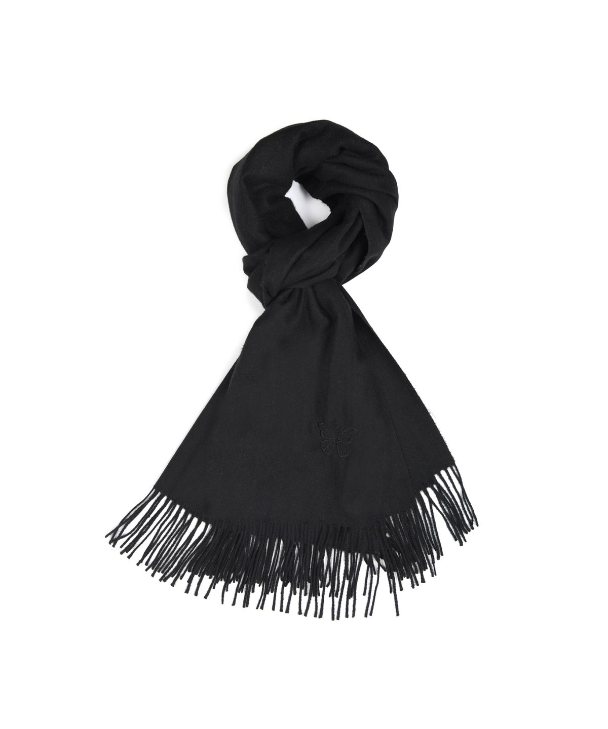 닉앤니콜(NICK&NICOLE) BUTTERFLY SOFT TOUCH MUFFLER_BLACK