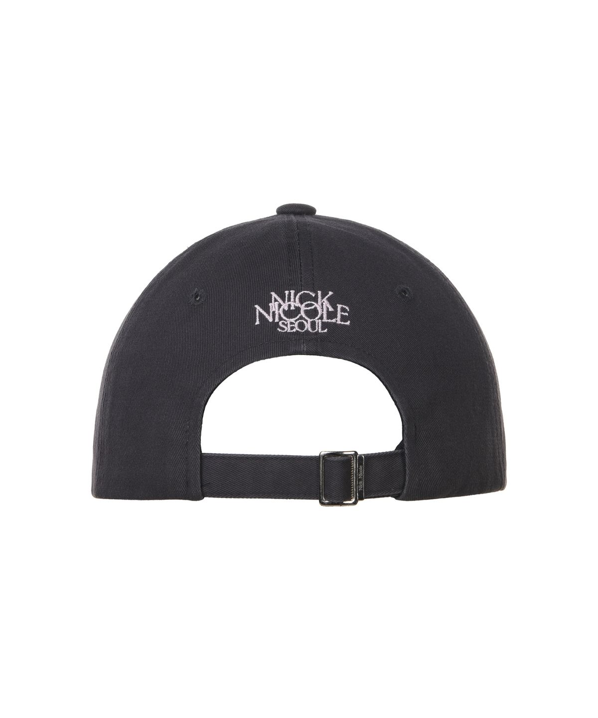 닉앤니콜(NICK&NICOLE) MINI BUTTERFLY BLINK BALL CAP_CHARCOAL PINK