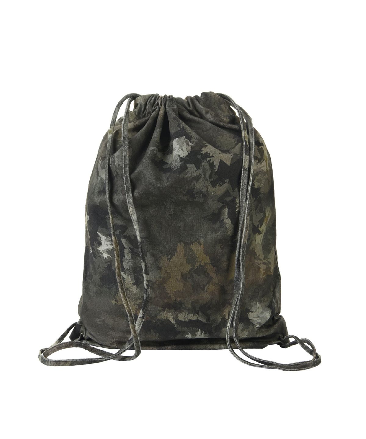 닉앤니콜(NICK&NICOLE) NICOLE CAMO STRING BACKPACK_DEEP GREEN