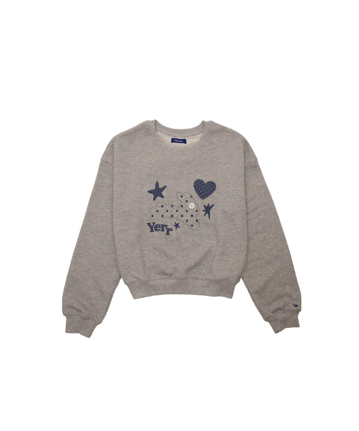 아이세이예르(ISAYYERR) Bunniee Sweatshirt (grey)