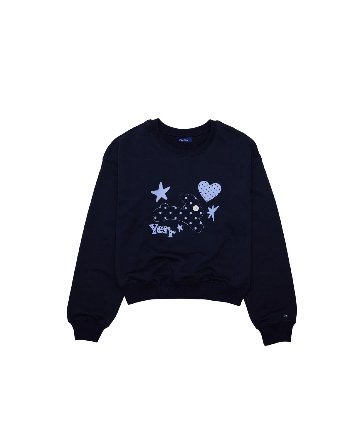 아이세이예르(ISAYYERR) Bunniee Sweatshirt (navy)