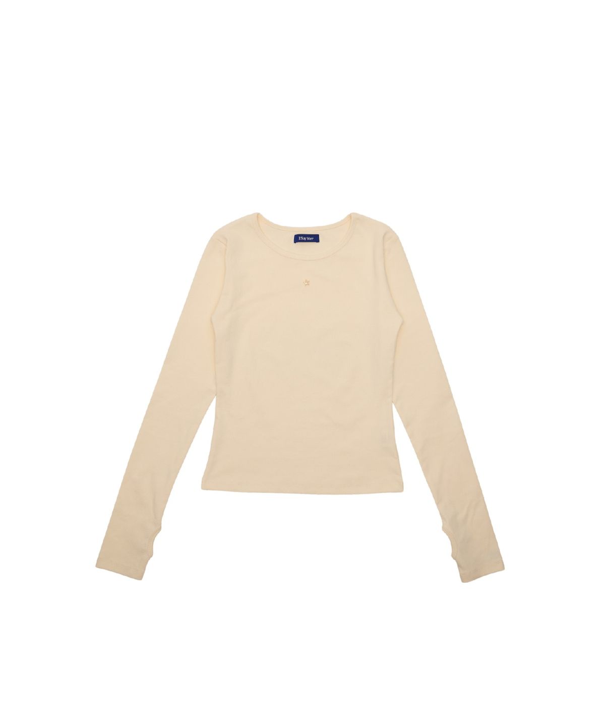아이세이예르(ISAYYERR) Twinkie Long Sleeve (cream)