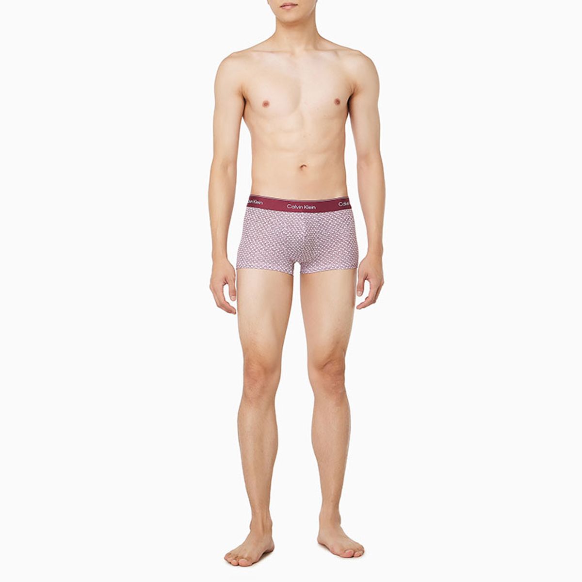캘빈클라인 언더웨어(CALVIN KLEIN UNDERWEAR) 남성 아이콘 코튼 스트레치 마이크로 로우 라이즈 트렁크_NB46002RT