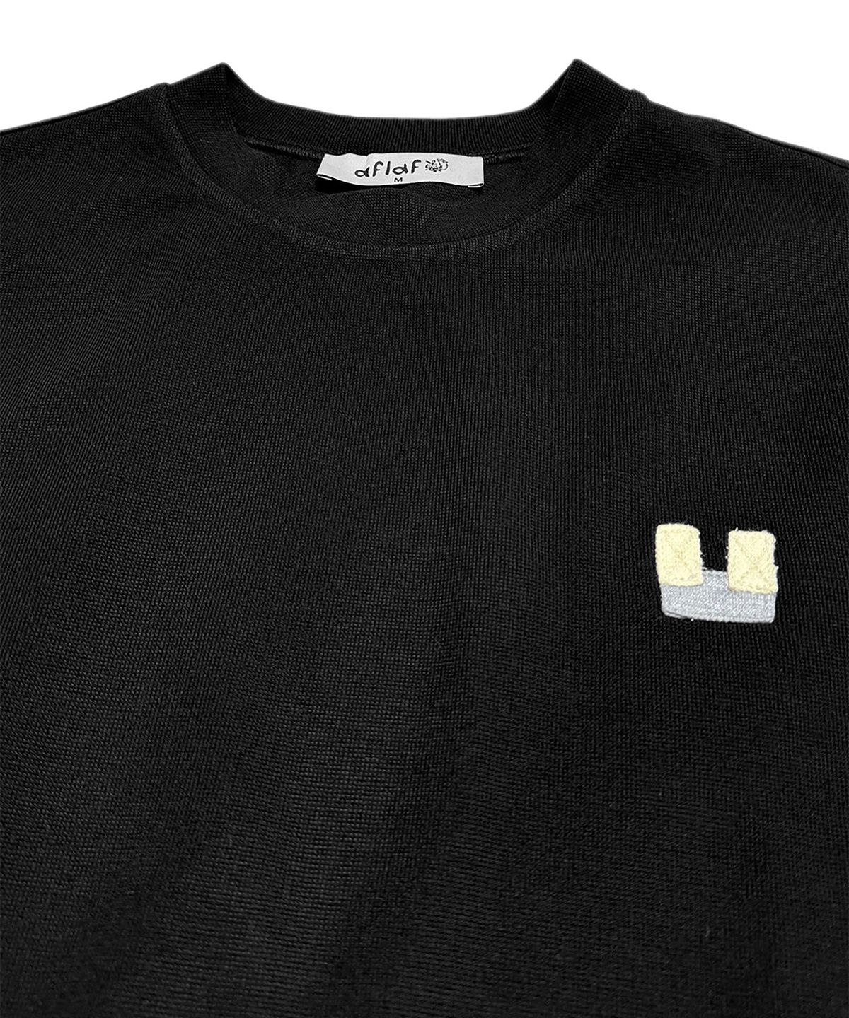 아플라프(AFLAF) M SWEATSHIRT 019 Essential BLACK