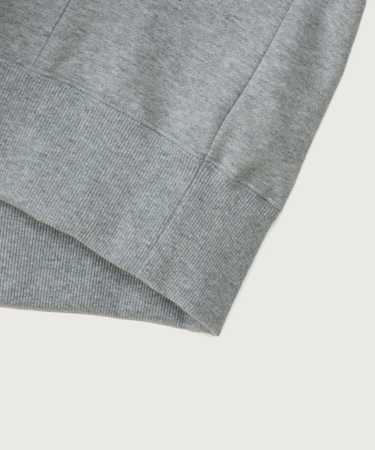 챔피온(CHAMPION) 여성 스몰 스크립트 로고 루즈핏 기모 후드 티셔츠 Oxford Grey