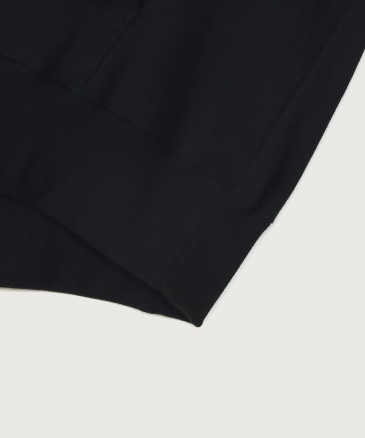 챔피온(CHAMPION) 여성 스몰 스크립트 로고 루즈핏 기모 후드 티셔츠 Black