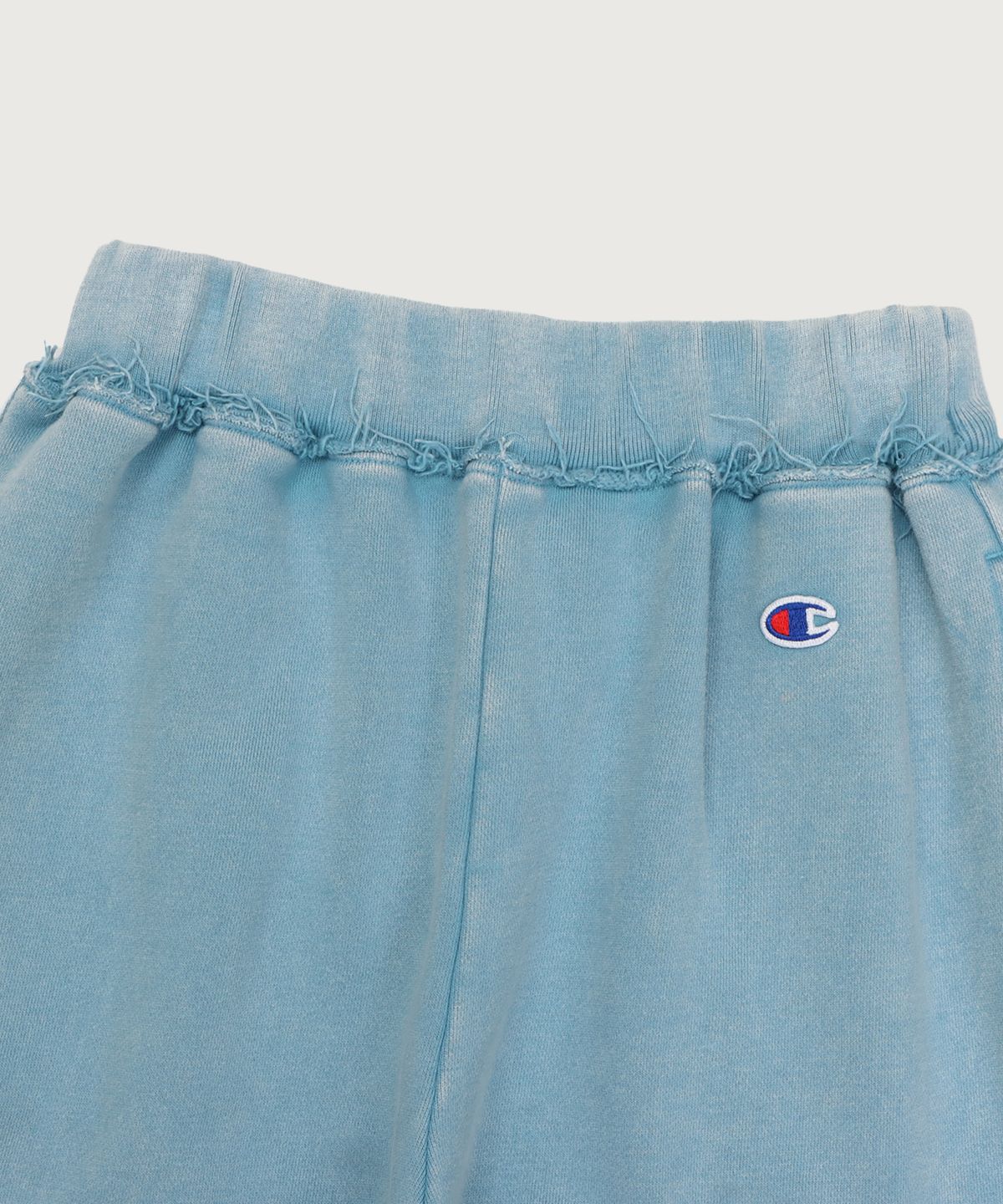 챔피온(CHAMPION) 여성 빈티지 워싱 기모 스웨트 팬츠 Wash Blue