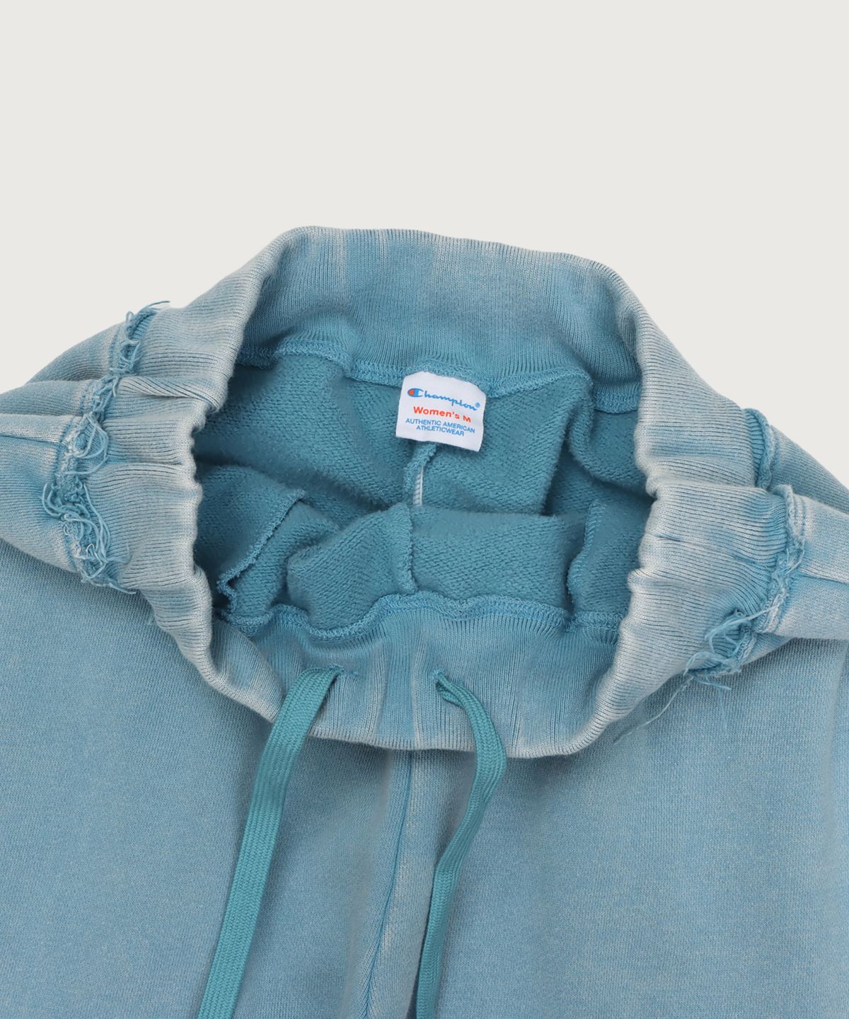 챔피온(CHAMPION) 여성 빈티지 워싱 기모 스웨트 팬츠 Wash Blue