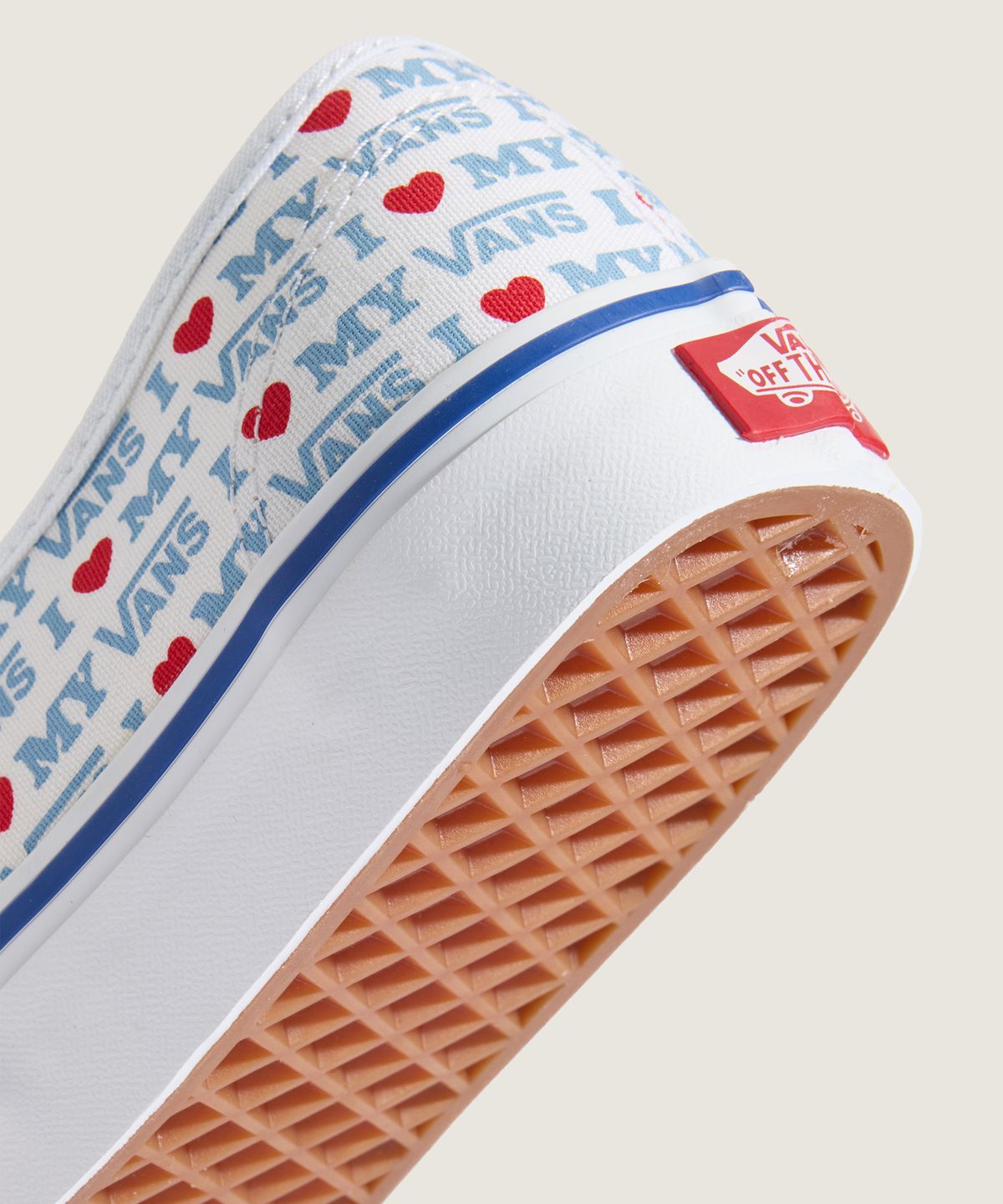 반스(VANS) 어센틱 - (I Love My Vans) 화이트 / VN000Z75W001