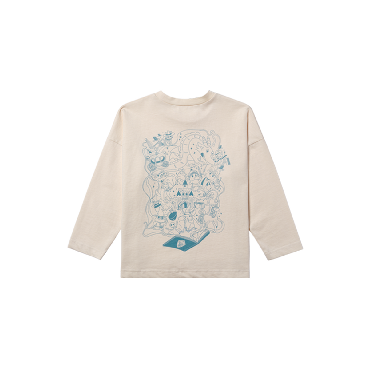 라메종드도도(LA MAISON DE DODO) 24 hearted Long Sleeves T Shirt (Ivory)_긴팔티셔츠