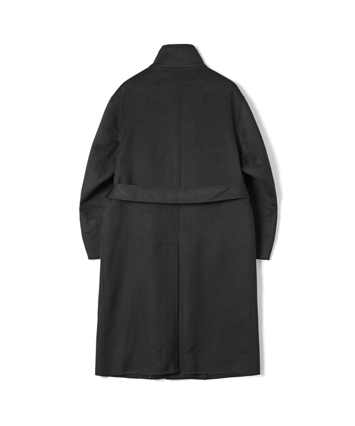 애드호크(ADHOC) 남성 하이넥 발마칸 롱 코트 (BLACK) (HBAHC13)