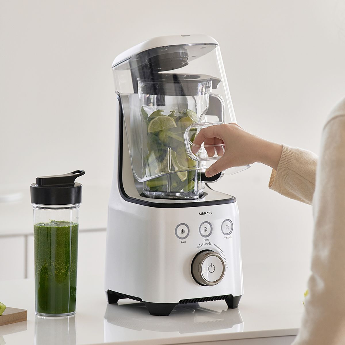 에어메이드(AIRMADE) 에어메이드 초고속 진공블랜더 대형 믹서기 진공텀블러 블렌딕V 350V