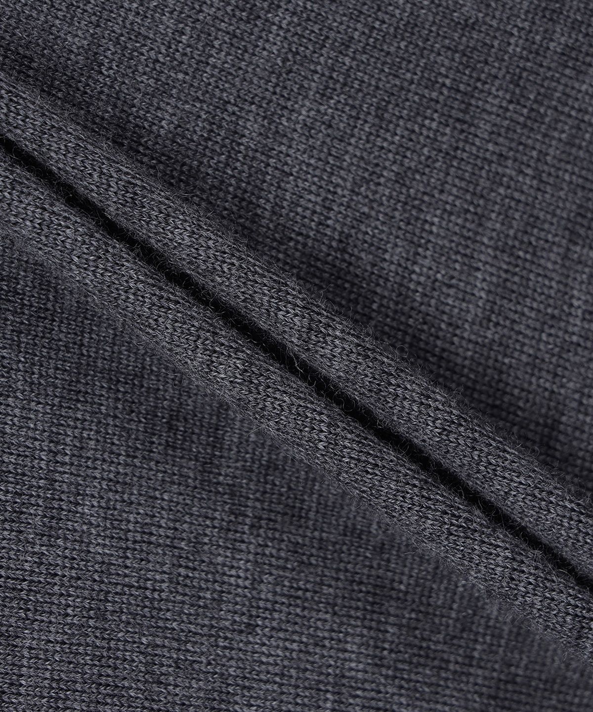 브룩스 브라더스(BROOKS BROTHERS) 메리노울 로고 폴로 스웨터 (차콜) (BBWTMNF301)