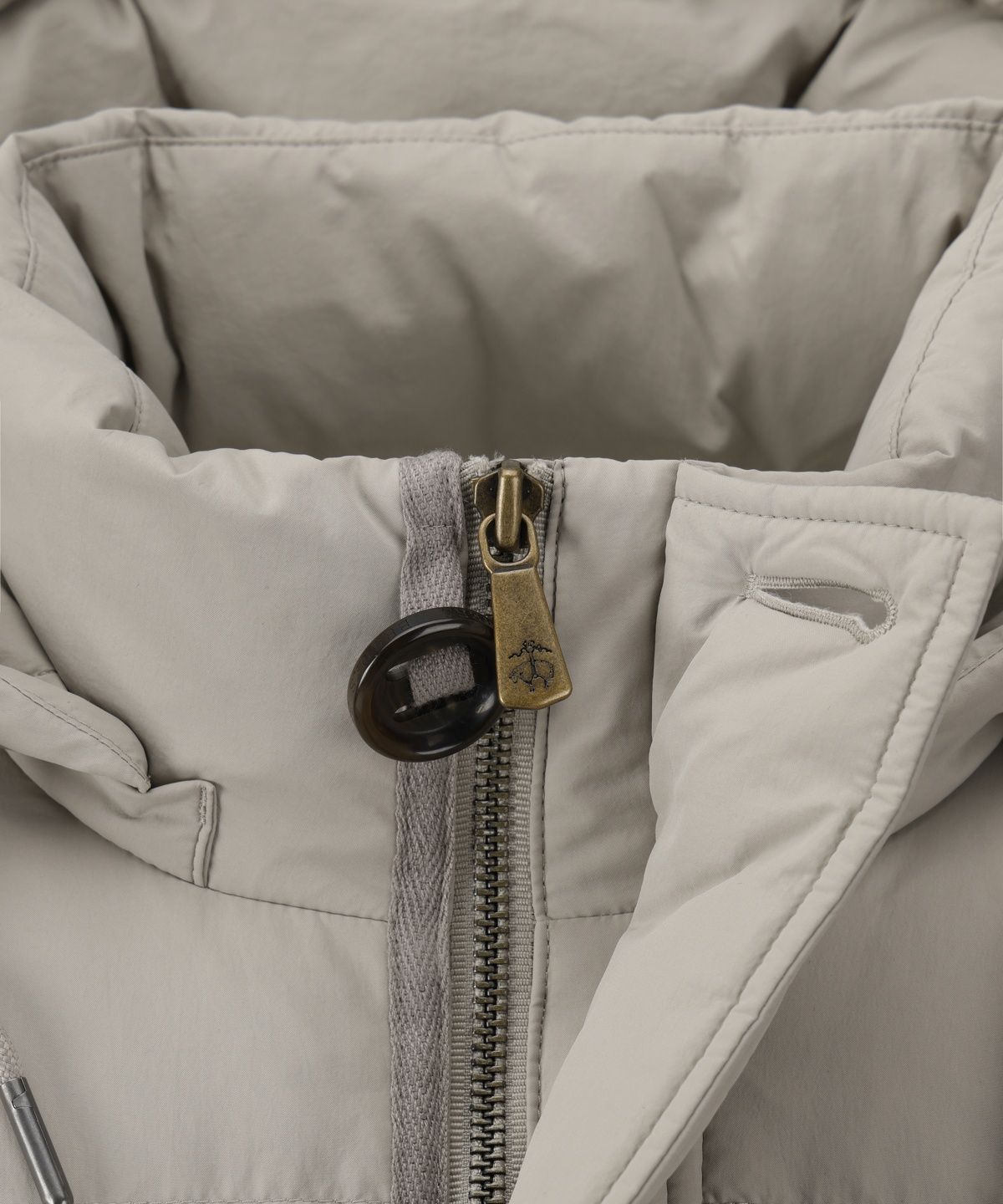 브룩스 브라더스(BROOKS BROTHERS) 카라코람 다운점퍼 (라이트그레이) (BBOPMBF405)