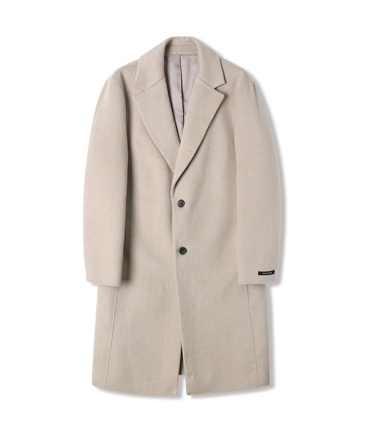 애드호크(ADHOC) 남성 싱글 핸드메이드 코트 (LT-BEIGE) (HBAHC10)