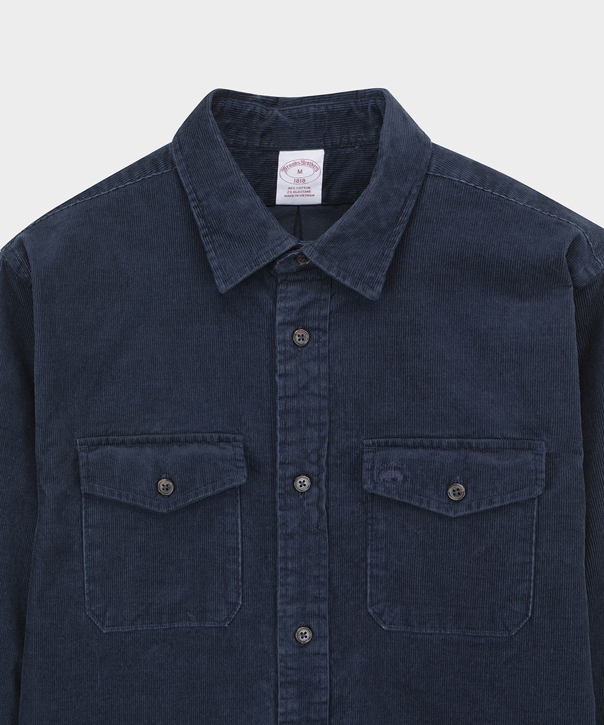 브룩스 브라더스(BROOKS BROTHERS) 15W 코듀로이 셔츠 재킷 (네이비) (BBTHMNF401)