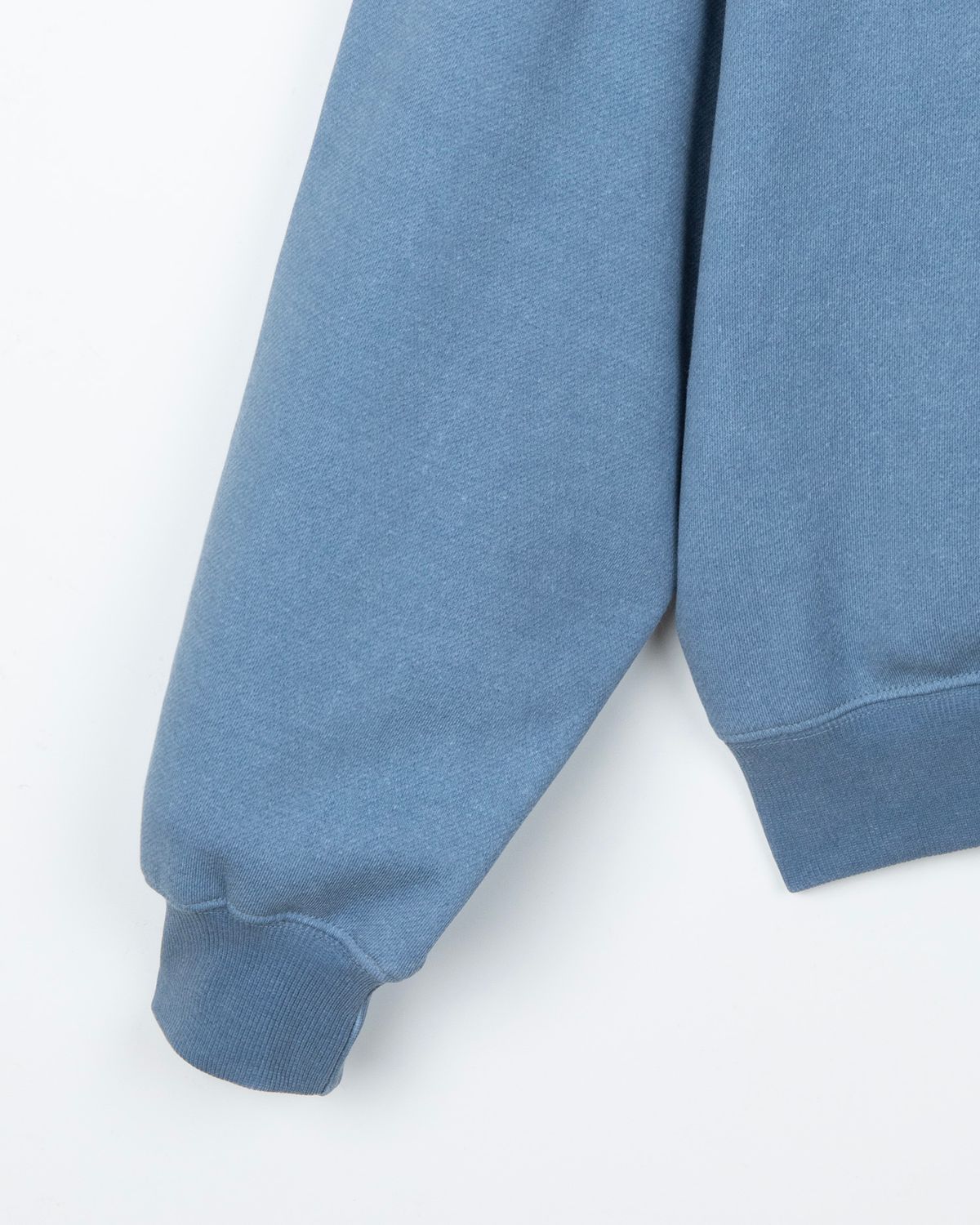 디앤드퀘스천(THEENDQUESTION) Pigment printed sweatshirt / BLUE