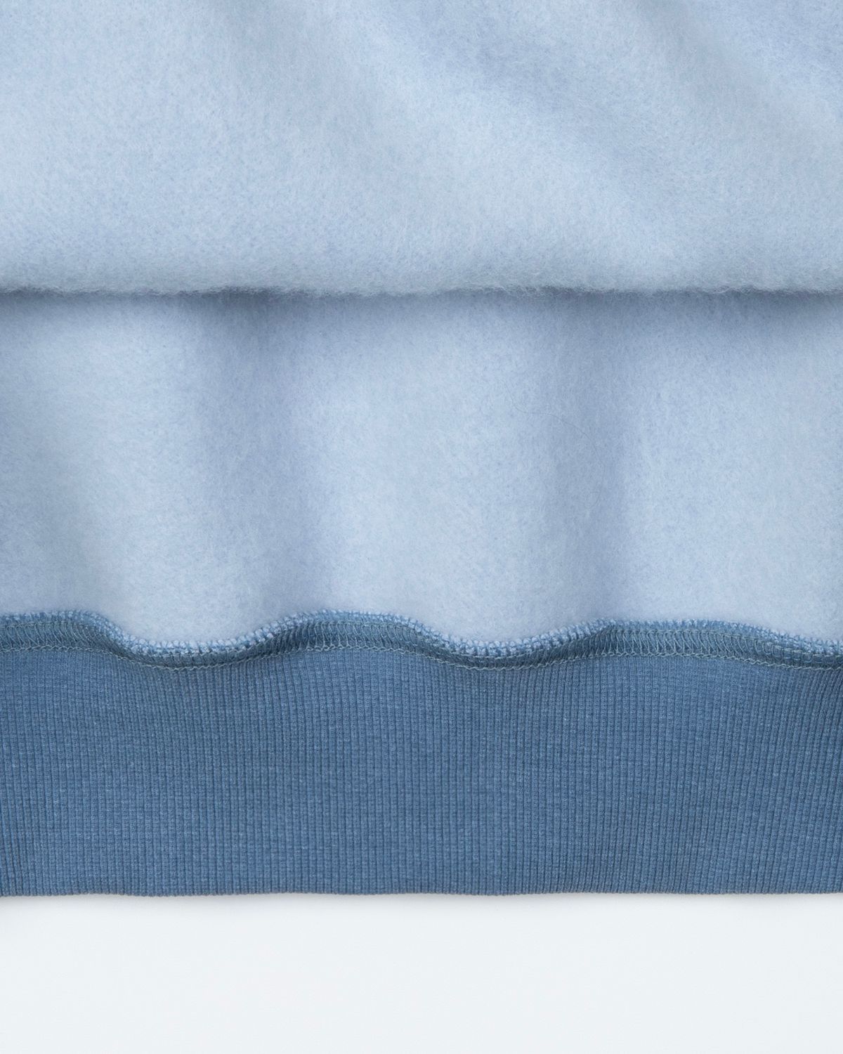 디앤드퀘스천(THEENDQUESTION) Pigment printed sweatshirt / BLUE