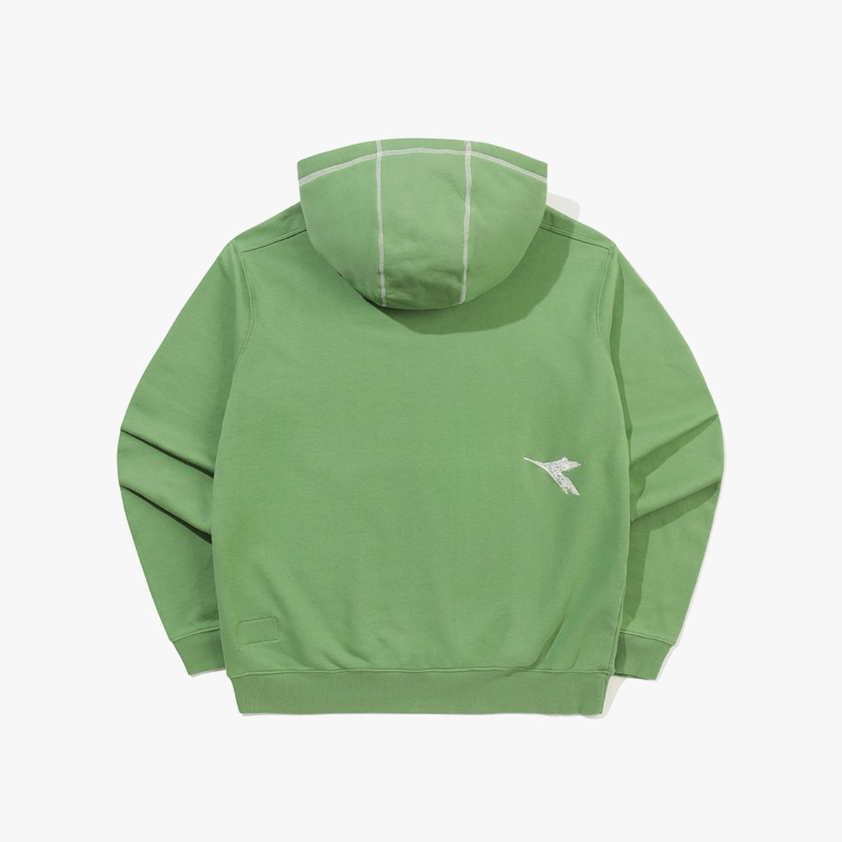 디아도라(diadora) [DIADORA by PALMES] 레거시 후드티셔츠 GREEN