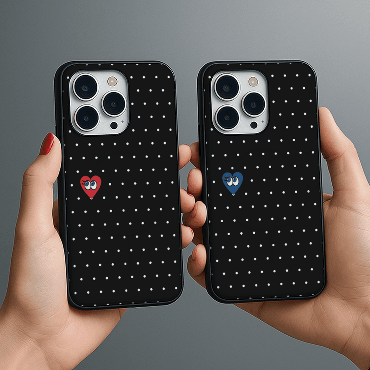 아칸(AKAN) Heart Dot 맥세이프 카드케이스