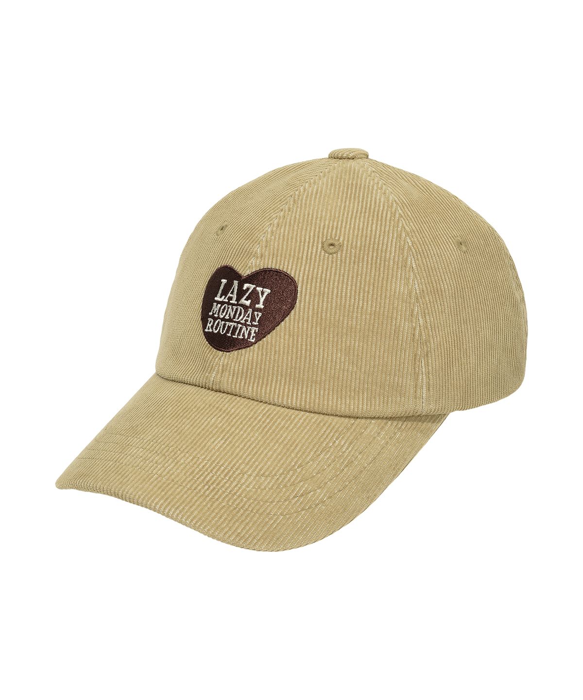 엘엠알(LMR) 코듀로이 하트 자수 볼캡 (3Colors)