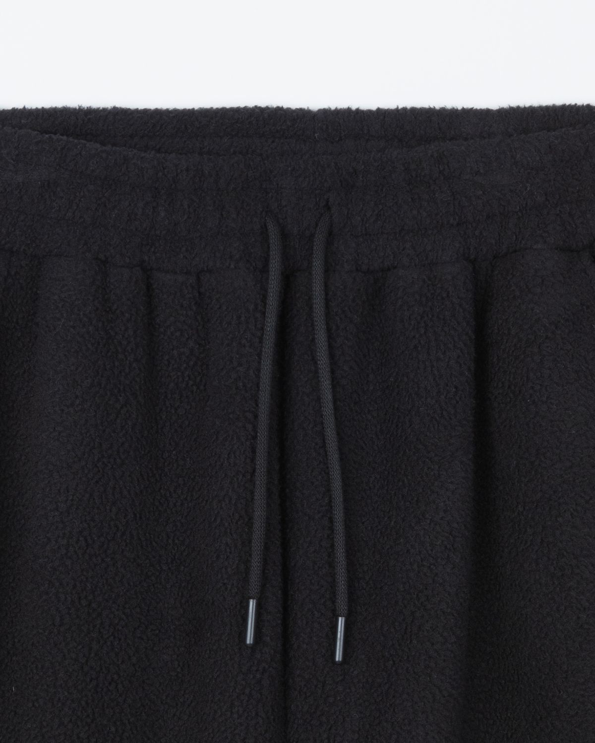 디앤드퀘스천(THEENDQUESTION) Fleece pants / BLACK