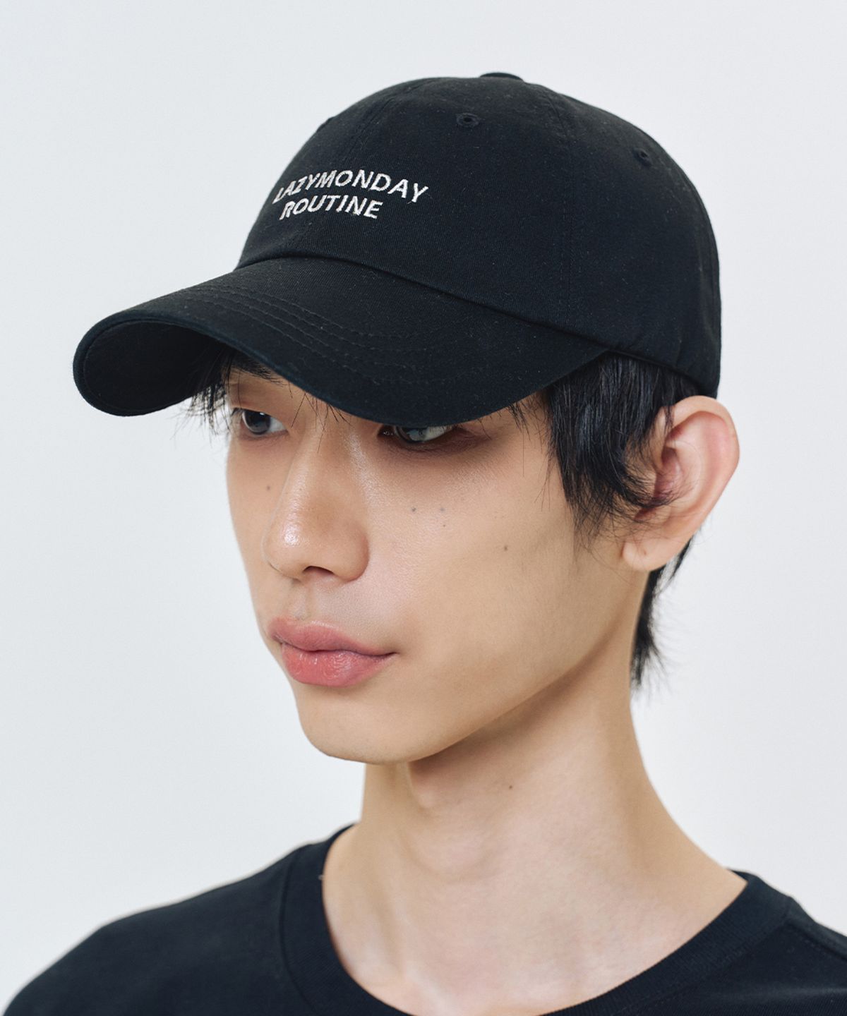 엘엠알(LMR) 베이직 레터링 로고 볼캡 (4Colors)
