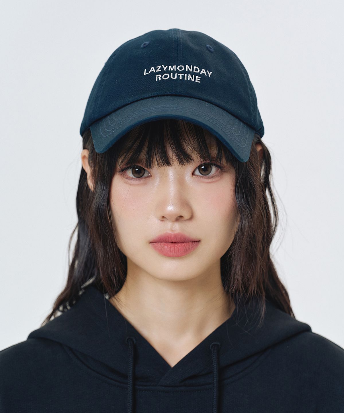 엘엠알(LMR) 베이직 레터링 로고 볼캡 (4Colors)