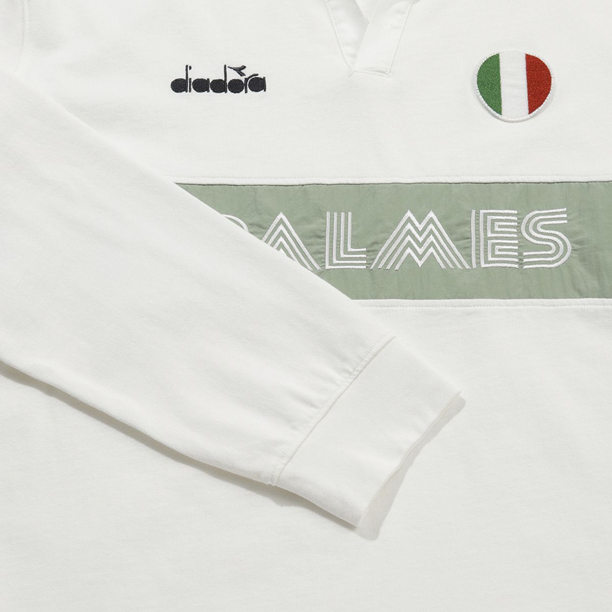 디아도라(diadora) [DIADORA by PALMES] 레거시 폴로 티셔츠 WHITE