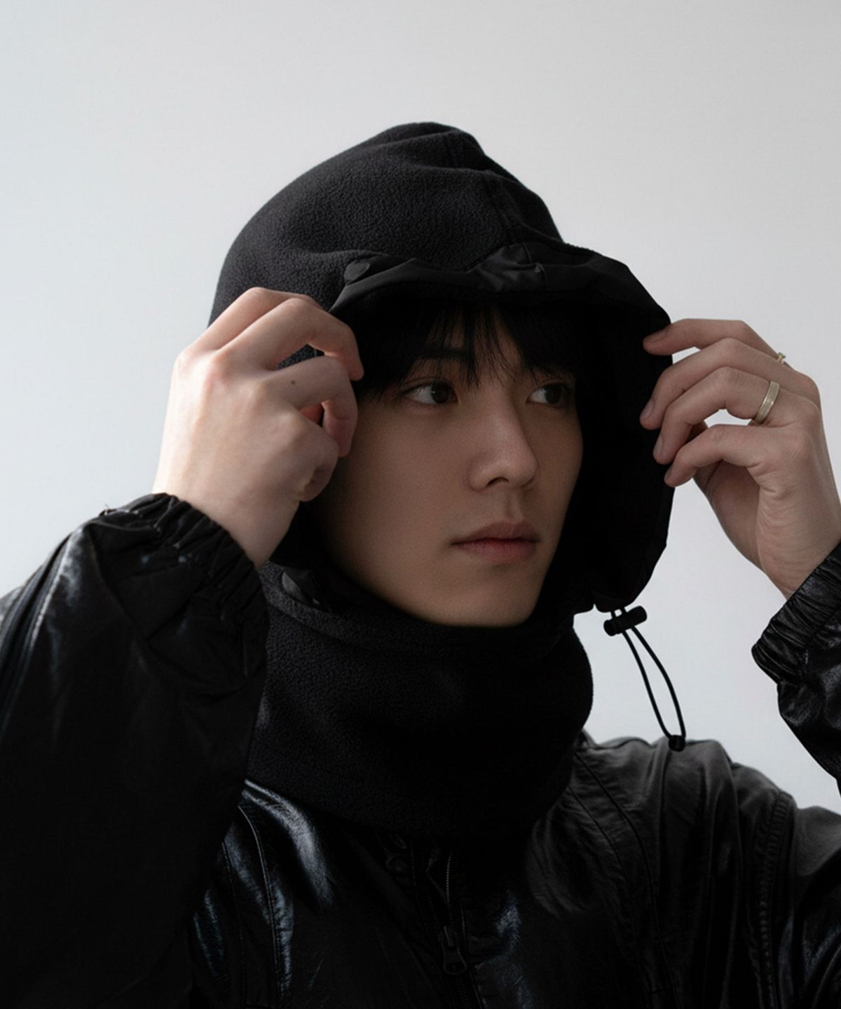 누아트 스튜디오(NUART STUDIO) 헤이븐 스포츠 후드 바라클라바_black