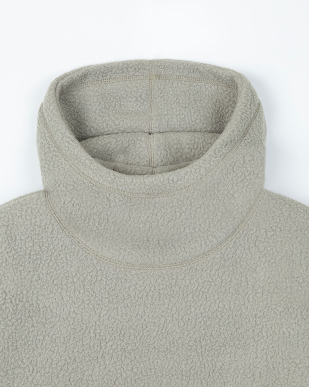 디앤드퀘스천(THEENDQUESTION) Fleece hooded t-shirt / BEIGE