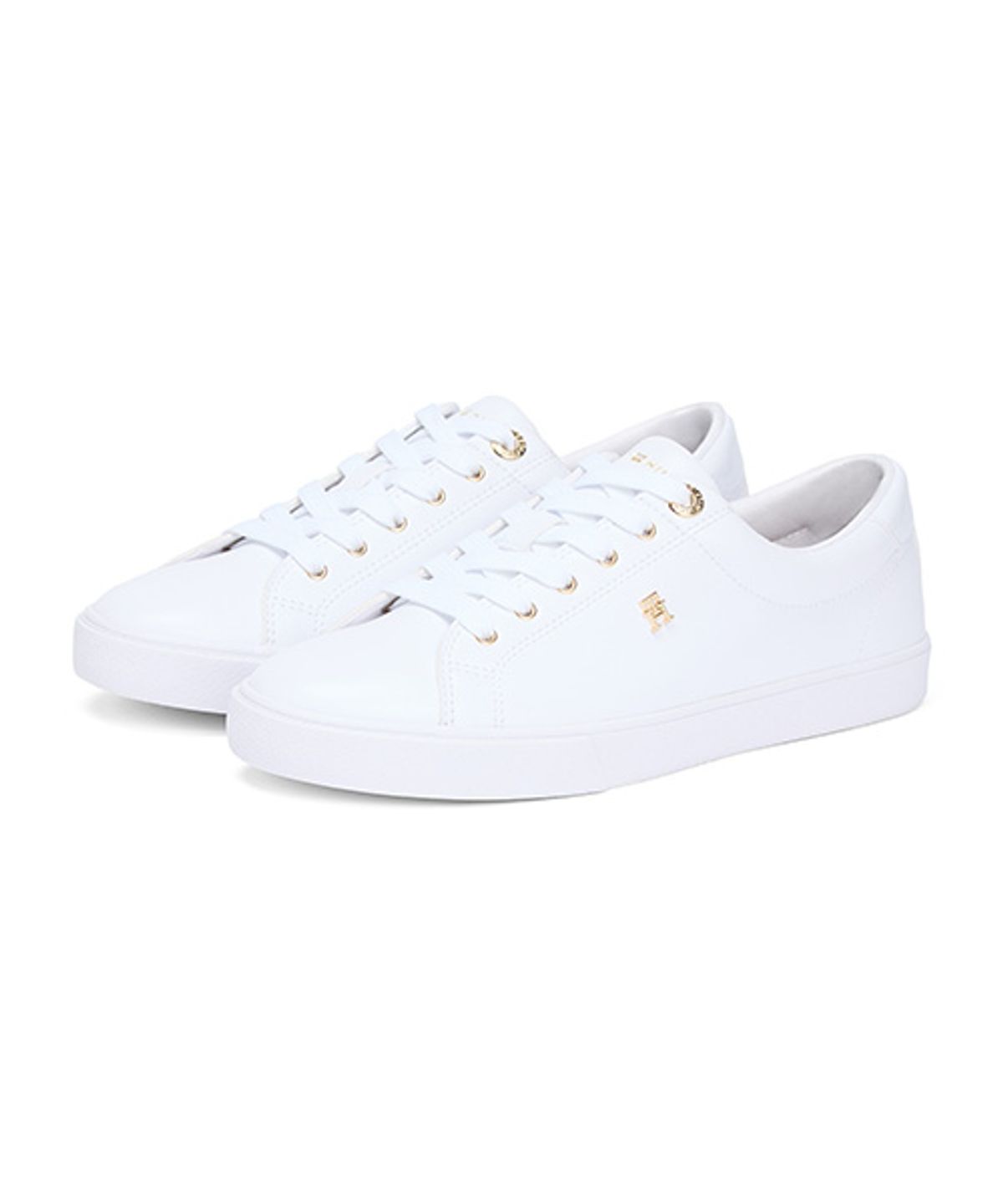 타미힐피거(TOMMY HILFIGER) 루루 페이턴트 스니커즈-화이트(T52G0ARS600WT1YBS)