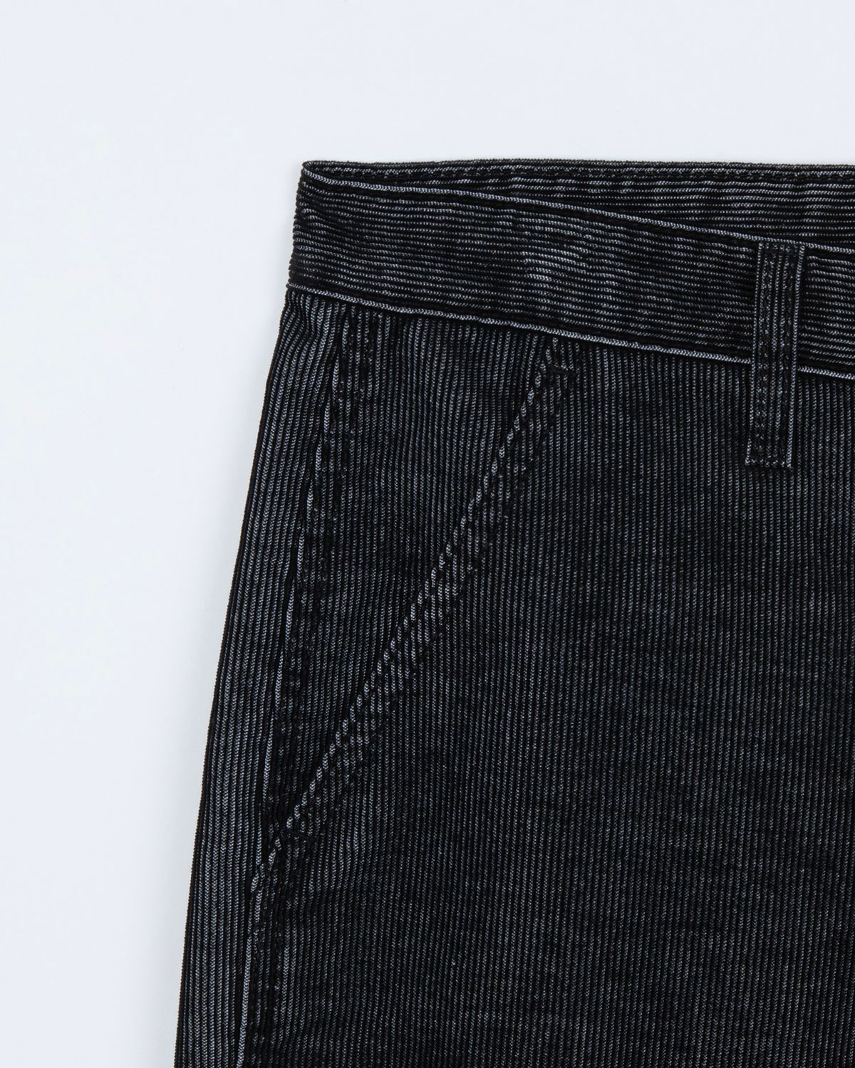 디앤드퀘스천(THEENDQUESTION) Washed corduroy pants / BLACK