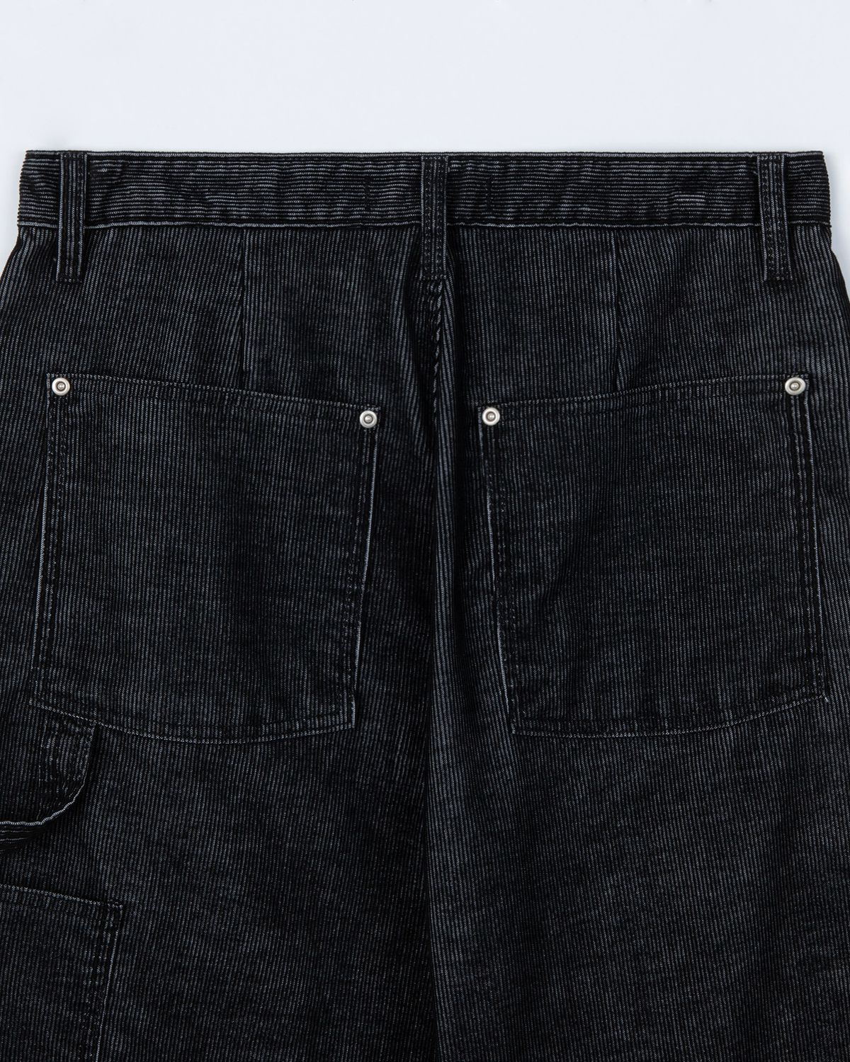 디앤드퀘스천(THEENDQUESTION) Washed corduroy pants / BLACK