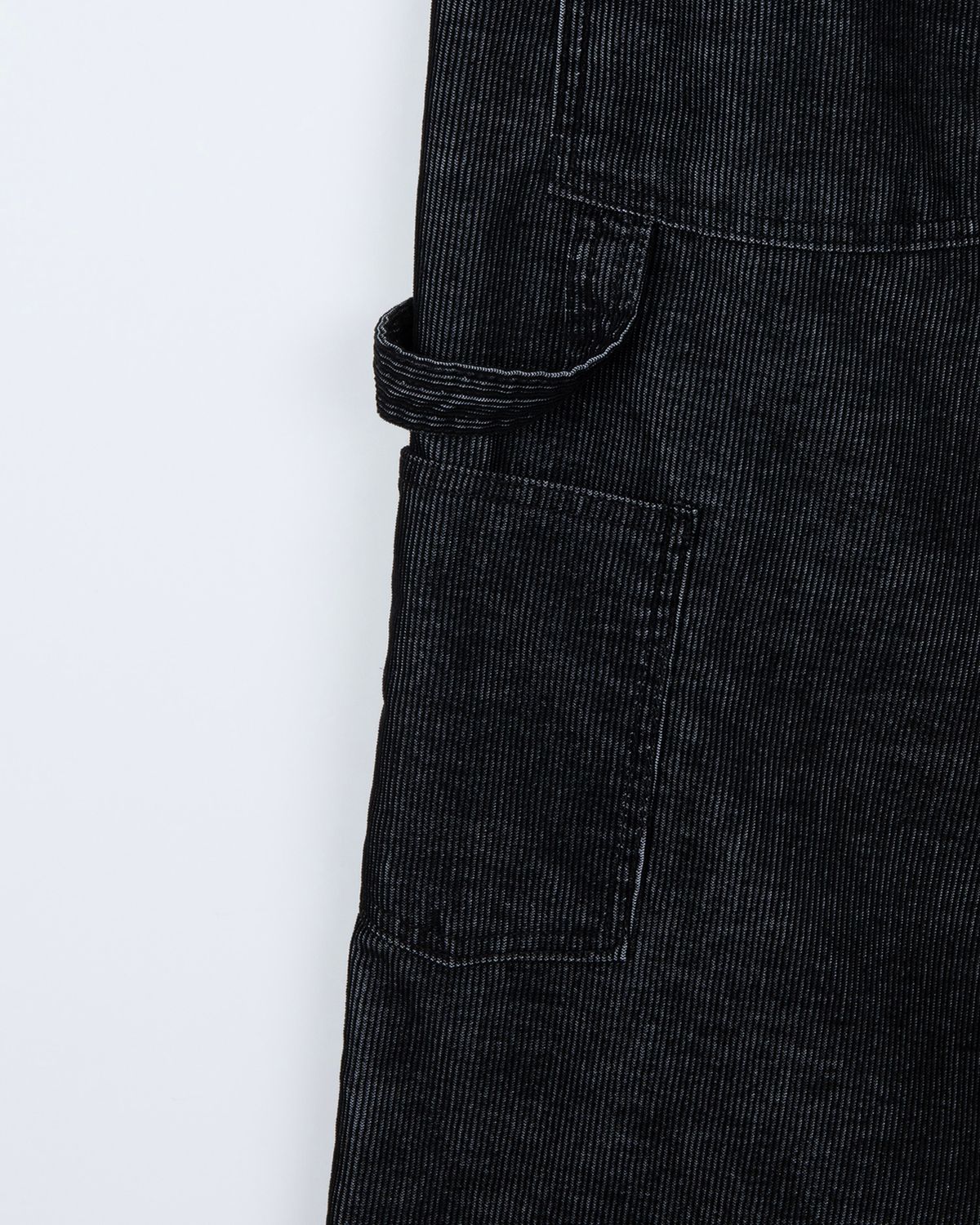 디앤드퀘스천(THEENDQUESTION) Washed corduroy pants / BLACK