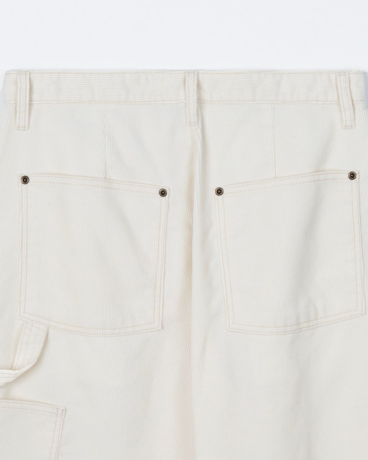 디앤드퀘스천(THEENDQUESTION) Washed corduroy pants / IVORY