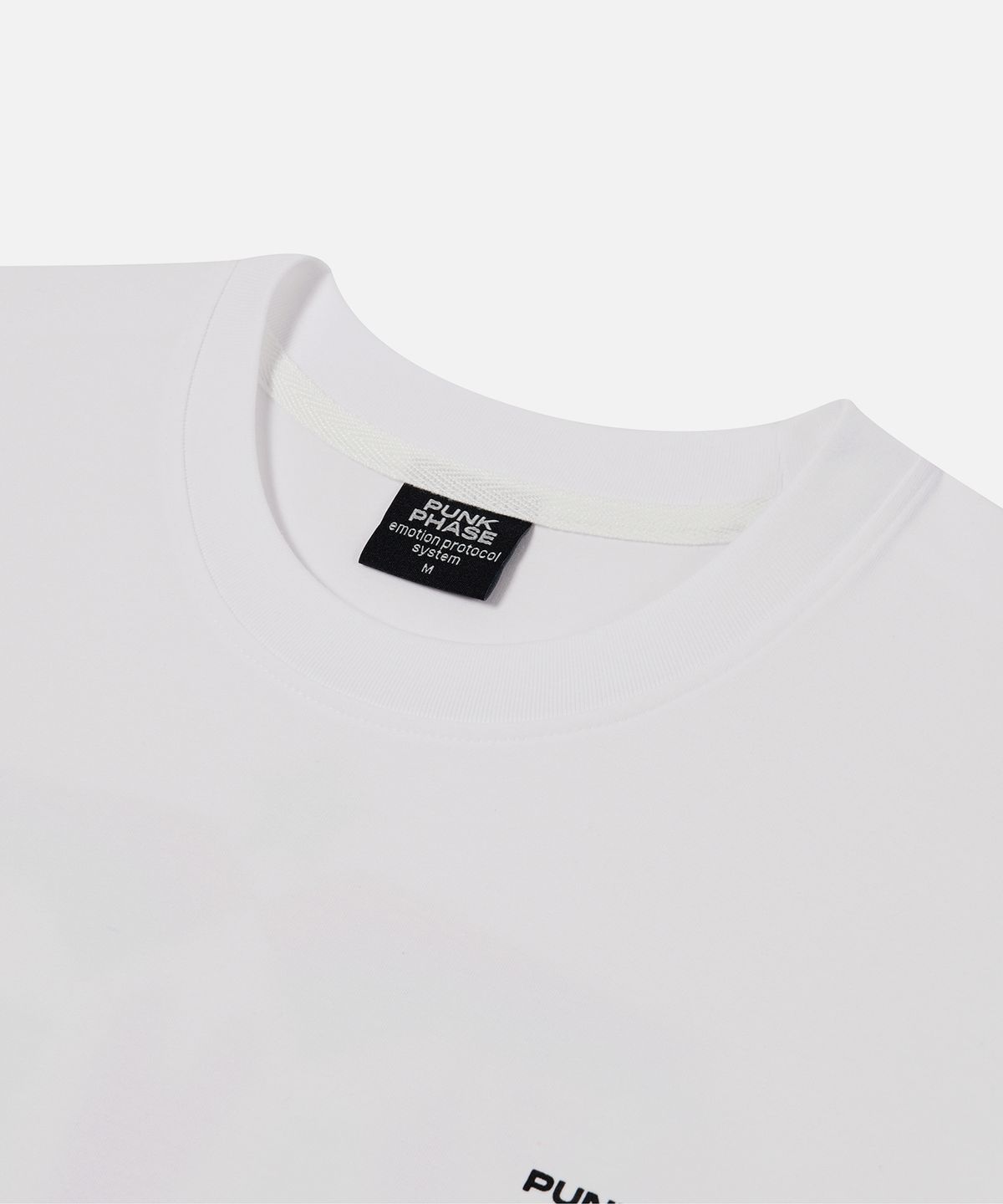 펑크페이즈(PUNKPHASE) Phase Racing77 L/S Tee Off White