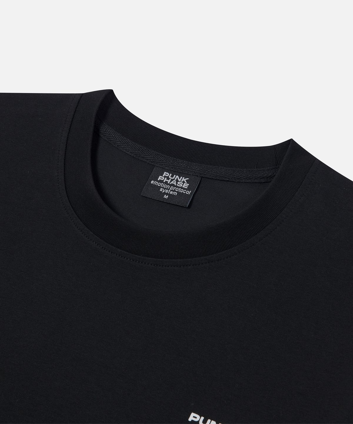 펑크페이즈(PUNKPHASE) Phase Racing77 L/S Tee Black