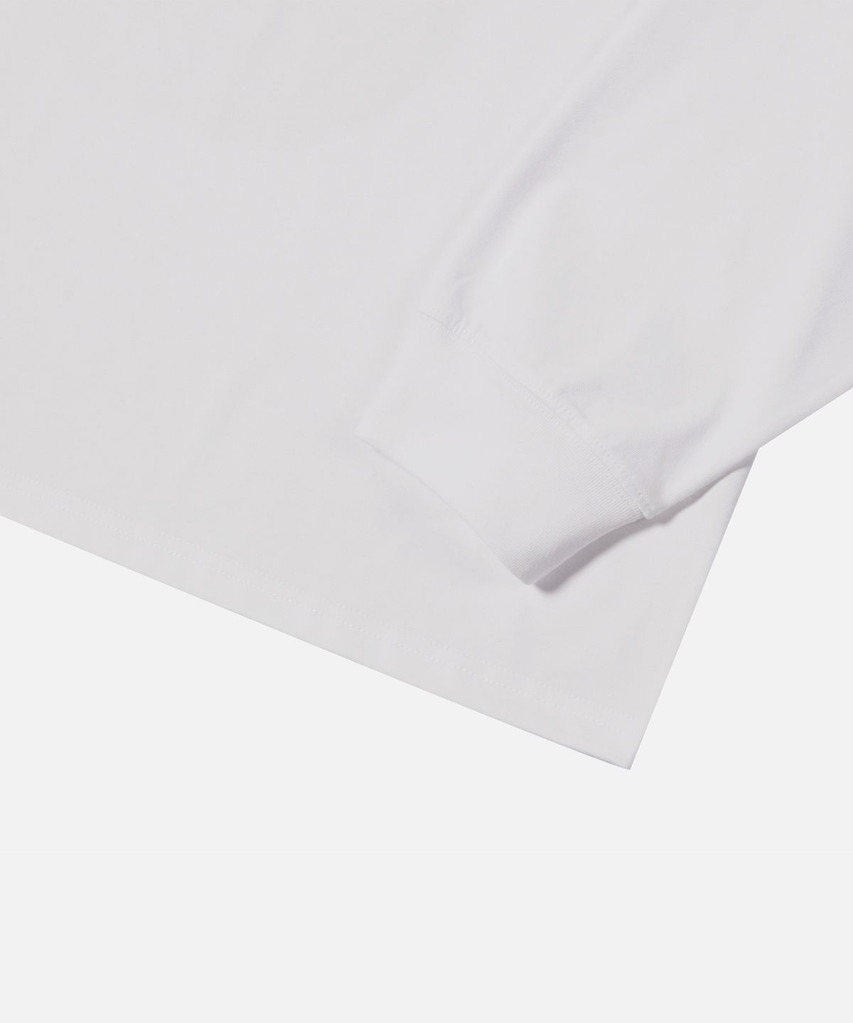 펑크페이즈(PUNKPHASE) Big PP Logo L/S Tee Off White