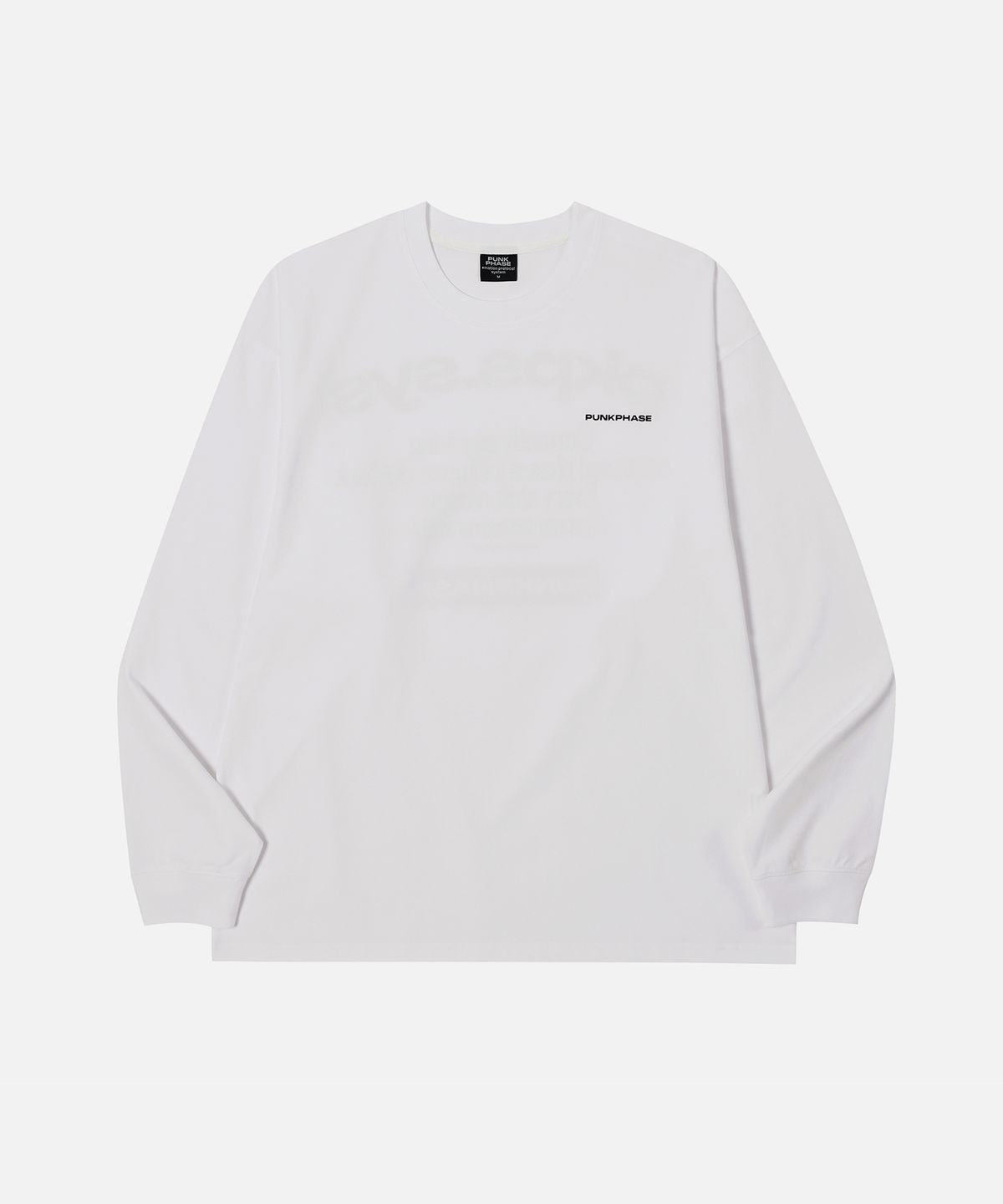 펑크페이즈(PUNKPHASE) PKPS System L/S Tee Off White